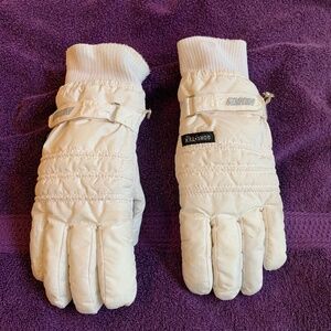 Gordini White Thinsulate Gore Tex Gloves sz S